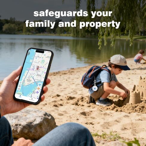 700-Day Battery GPS Tracker - No Monthly Fee, No SIM Card, Real-Time Tracking for Car, Pet, Kid. Mini Magnetic Waterproof Locator with Built-in Alarm & 2 Year Use. in Kuwait