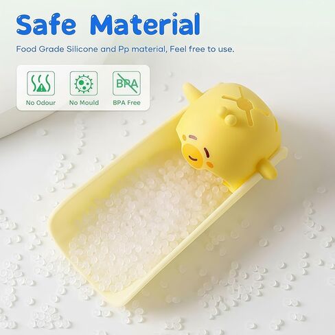2 Pack Faucet Extender for Toddlers, Silicone Faucet Extender, Easy Install Sink Spout Extender for Kids Hand Washing Fits Standard and Gooseneck Faucet (Yellow & Green) in Saudi Arabia