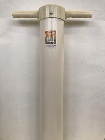 Beau Mac Clam Gun Plastic Glow, White in Saudi Arabia
