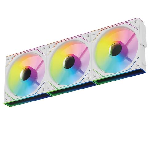 Thermalright TL-M12Q-S X3 مروحة توصيل لاسلكية - 120 مم هادئة، مرآة لا متناهية تأثيرات إضاءة ARGB، وحدة شريحة الطاقة الجديدة تبسط إدارة الأسلاك، 3 عبوات من مكعبات البناء in Saudi Arabia