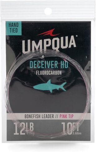 زعيم الفلوروكربون المربوط يدويًا من Umpqua Bonefish in Saudi Arabia