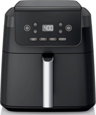 Ninja Pro XL Air Fryer, 6.5 Quart Family Size for Quick Meals, 4-in-1 Functions: Air Fry, Roast, Bake, Reheat, with Nonstick Dishwasher-Safe Basket (Black) in Saudi Arabia