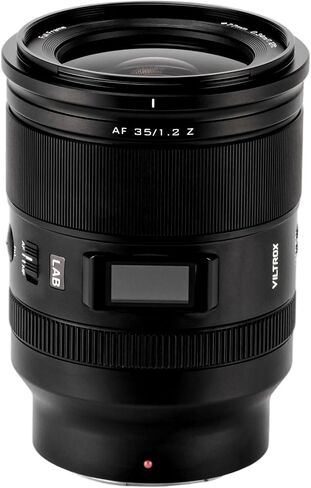 VILTROX 35 مم f1.2 Z، AF 35 مم f/1.2 LAB Z عدسة لنيكون، إطار كامل F1.2 عدسات فتحة كبيرة لنيكون Z-Mount Z5ii Z50ii Z30 ZFC Z5 Z6ii Z7ii Z6iii Z9 Z8 ZF Z6 Z50 Z7 ZR in Saudi Arabia