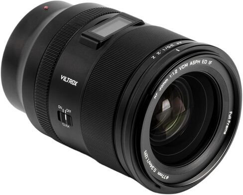 VILTROX 35 مم f1.2 Z، AF 35 مم f/1.2 LAB Z عدسة لنيكون، إطار كامل F1.2 عدسات فتحة كبيرة لنيكون Z-Mount Z5ii Z50ii Z30 ZFC Z5 Z6ii Z7ii Z6iii Z9 Z8 ZF Z6 Z50 Z7 ZR in Saudi Arabia
