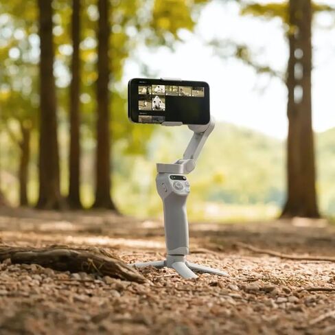 مثبت جيمبال للهواتف الذكية المحمولة DJI Osmo ثلاثي المحاور، جيمبال للهاتف لهاتف iPhone، Andriod، ShotGuides، ActiveTrack 6.0، مثبت تسجيل فيديو لـ TikTok، والسفر، ويوتيوب، مع 256 جيجابايت MSD in Kuwait