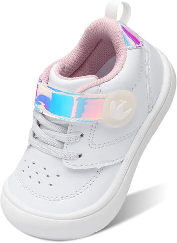FEETCITY Leather Toddler Shoes Baby First Walking Shoes Infant Sneakers | Wide Leather Lightweight Breathable Anti-Slip Flexible indoor outdoor sports school walking running playing in Saudi Arabia
