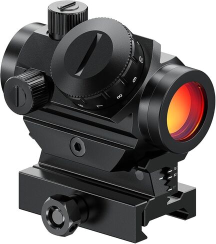 Feyachi Red Dot Sight - 4 MOA Red Dot Gun Sight Rifle Scope with 1 inch Riser Mount or Adjustable Riser Mount(.75 in, .83 in, and 1 in) in Kuwait