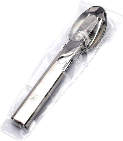 Original Hungarian army cutlery set 4 pieces. Eating utensils military issue spoon fork knife kit flatware multi-tool Camping bottle can opener stainless steel NEW in Kuwait