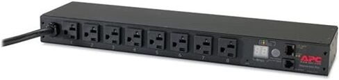 شنايدر إلكتريك رف PDU، مقيس، 1U، 20A، 120V، 8 5-20 in Kuwait
