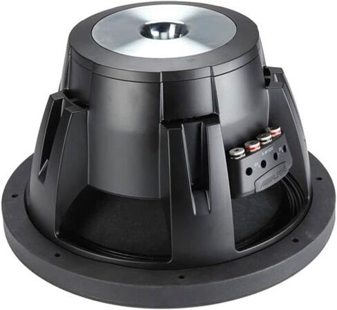 Alpine R2-W12D2 12 "2250W Peak Dual 2-Ohm Subwoofer R2-A150M 1500W RMS Monoblock Amplifier Bundle - Ultimate R-Series Car Audio Upgrade in Kuwait