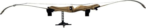 SAS Southland Archery Supply شاشة تثبيت على الحائط لقوس منحني، قوس طويل، قوس الصيد، القوس التقليدي، القوس المركب، قوس المسدس، القوس والنشاب، والمزيد (أسود) in Kuwait