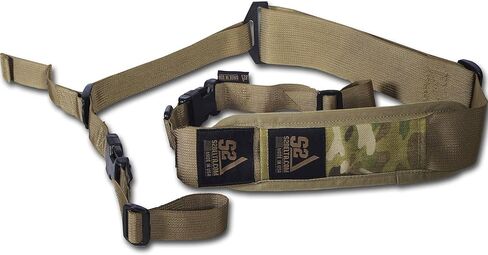 S2Delta - USA Made Premium 2 Point Rifle Sling, Fast Adjustment, Modular Attachment Connections, Comfortable 2" Wide Shoulder Strap in Saudi Arabia