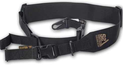 S2Delta - USA Made Premium 2 Point Rifle Sling, Fast Adjustment, Modular Attachment Connections, Comfortable 2" Wide Shoulder Strap in Saudi Arabia
