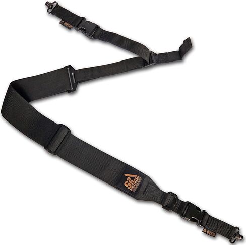 S2Delta - USA Made Premium 2 Point Rifle Sling, Fast Adjustment, Modular Attachment Connections, Comfortable 2" Wide Shoulder Strap in Saudi Arabia
