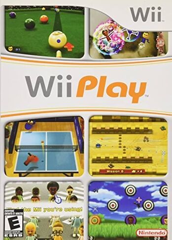 Wii Nintendo Console Bundle + Wii Play Multi-Game Disc | White RVL-001 System Also Compatible w/Gamecube Games | 1x Remote Controller, Nunchuck, Sensor Bar, Cables & AC Adapter (Renewed) in Saudi Arabia