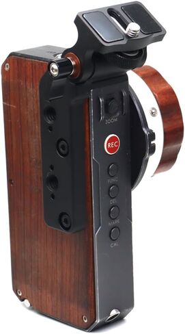 Nucleus-M II Motor Bracket,1/4" Screw Fixed Monitor Bracket for Tilta Nucleus-M II Focus Motor, FIZ Hand Unit (Black for Nucleus-M II) in Saudi Arabia