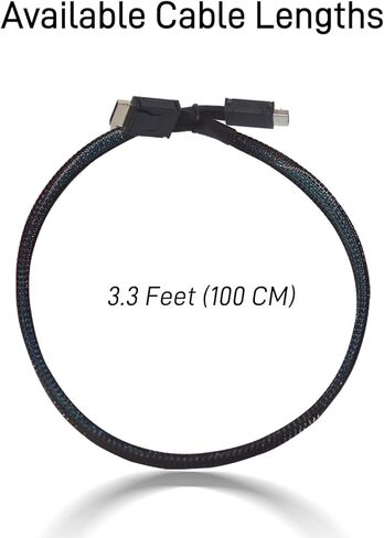 بطاقة محول PCIe 4.0 x16 إلى Oculink الخارجية SFF-8612 مع 4 كابلات Oculink بطول 1 متر in Saudi Arabia
