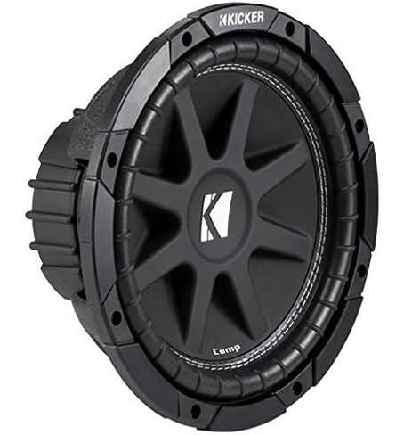 Harmony Audio HA-A800.1 متوافق مع GMC Sierra Crew Cab 2014-2018 Car Stereo Class Damp Mono 1600W Subwoofer Amplifier، 43C104 10" C10 Series Sub & GM2X10-CREW14UP Dual 10" Sub Box Subwoofer in Kuwait