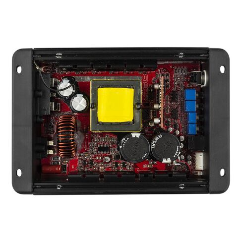 DS18 ION1200.1D مضخم صوت أحادي القناة قوي ومدمج ذو نطاق كامل 1200 وات RMS @ 1 أوم فئة D - مضخم صوت رقمي صغير للسيارة ذو قناة واحدة - متضمن التحكم في مستوى مضخم الصوت عن بعد (متجدد) in Kuwait