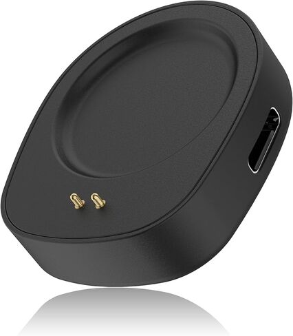 محول شاحن USB-C لـ Amazfit T-Rex 3، قاعدة شحن مطورة لتوازن Amazfit 2 / T-Rex 3 / حزام/توازن هيليو (أسود) in Kuwait