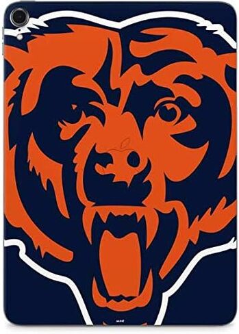 غلاف جهاز لوحي من Skinit متوافق مع iPad Pro 11in (2020) - تصميم شعار كبير مرخص رسميًا من NFL Chicago Bears in Saudi Arabia
