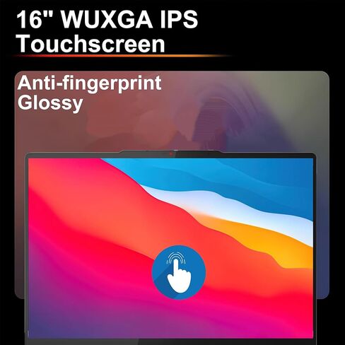 Lenovo Yoga 7 16 2-in-1 Laptop 16" WUXGA IPS Glossy Touch Intel 12-core Ultra 7 155U 16GB DDR5 1TB SSD Backlit Fingerprint for Creator Designer Business Professional Win11Pro ICP Hub w/Copilot AI in Saudi Arabia