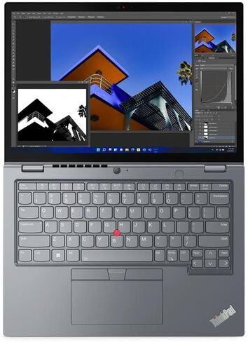 لاب توب لينوفو ثينك باد L13 يوجا 2 في 1، شاشة لمس 13.3 بوصة فل اتش دي، كور i5-10310U حتى 4.4 جيجا هرتز، ذاكرة الوصول العشوائي DDR4 16 جيجا، 256 جيجا اس اس دي، قلم ستايلس، واي فاي، Win11 Pro (متجدد) in Kuwait