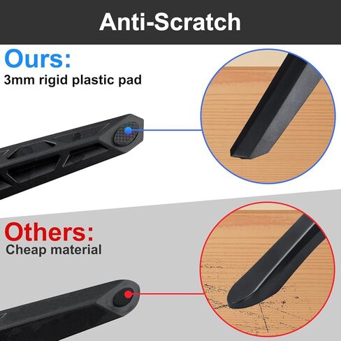 Set of 2 Sturdy TV Stand Legs – Anti-Wobble Design for Vizio 50" Class TVs – Compatible with D50X-G9/V505-G9/V505-H9/M506X-H9, Easy VESA Tabletop Mount, Includes All Screws (Black) in Kuwait