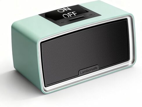One-Button Music Player for Seniors, Simple Audiobook Player for Elderly & Dementia Patients, MP3 Player Device with 32GB TF Card, Gift for Alzheimer’s, Visually & Mobility-Impaired (Cyan) in Saudi Arabia