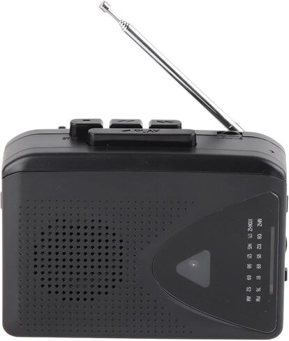 Heayzoki Portable Cassette Style Multifunction Supports AM FM Radio Stereo Compact Tape Player in Saudi Arabia