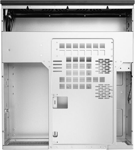 هيكل خادم Silverstone Technology RM32 3U Rackmount يدعم بطاقات الرسومات المتطورة ذات 4 فتحات ومشعات مقاس 360 مم، SST-RM32 in Saudi Arabia