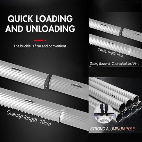 4M Telescopic Water Fed Cleaning Brush 180° Rotatable Head for Windows Solar Panels & Outdoor Use Ideal for High Reach Cleaning White in Saudi Arabia