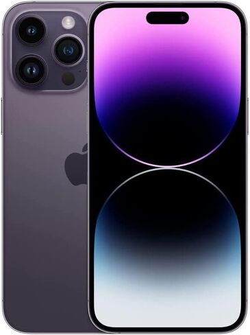 بديل الزجاج الخلفي الأصلي لهاتف iPhone 14 Pro لجميع الحاملات مع لاصق مثبت مسبقًا وأداة إصلاح 14 Pro (أرجواني غامق) in Saudi Arabia