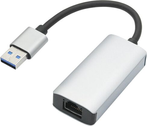 USB A to RJ45 Ethernet Adapte, USB 3.0 to Gigabit Computer LAN Network Adapter with 10CM Cable, Aluminum Case Plug and Play, for PC, Laptop MacBook, Windows and More in Saudi Arabia