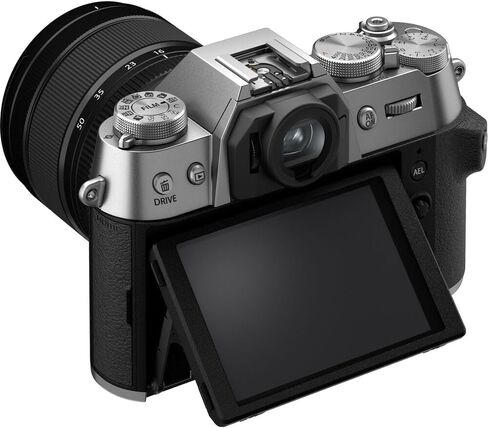 Fujifilm X-T50 Mirrorless Digital Camera XF16-50mm F2.8-4.8 R LM WR Lens Bundle Kit + More Accessories (Silver) in Saudi Arabia
