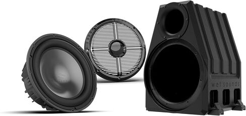 Wet Sounds REVO 12 HP S4 V3 Subwoofer with XW-B Grille V3 and PORTED-12-ENC Enclosure in Saudi Arabia