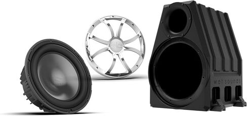 مضخم صوت Wet Sounds REVO 12 HP S4 V3 مع شبكة XS-W-SS V3 وعلبة PORTED-12-ENC in Saudi Arabia