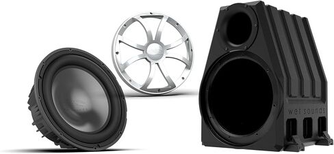 Wet Sounds REVO 12 HP S4 V3 Subwoofer with XS-S Grille V3 and PORTED-12-ENC Enclosure in Saudi Arabia