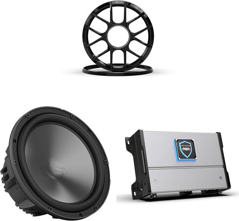 Wet Sounds HTM-1 - مضخم صوت أحادي النطاق من سلسلة HTM فئة D 1200 وات عند 1 أوم مع أصوات رطبة REVO 10 FA S4 V3 - سلسلة REVO 10 بوصة مضخم صوت مجاني 4 أوم V3، أصوات سوداء ورطبة REVO 10 ADP XZ-B in Saudi Arabia