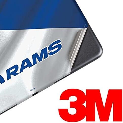 ملصق Skinit للكمبيوتر اللوحي متوافق مع iPad 10.2in (2021) - تصميم علم NFL Los Angeles Rams مرخص رسميًا in Saudi Arabia