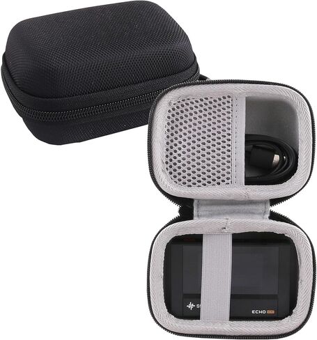 WERJIA Hard Carrying Case Compatible with SnowSky/FiiO Echo MINI HiFi Bluetooth MP3 Player (Black) in Saudi Arabia