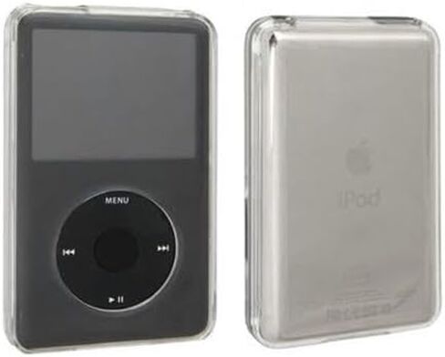 Clear Case for Apple iPod Classic Hard Case with Aluminum Plating 80gb 120gb 160gb in Saudi Arabia