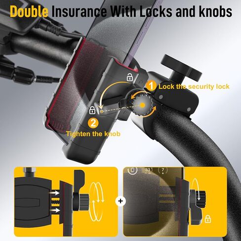 Moman H4C Motorcycle Helmet Headset with1080P Camera with PMS1 Bike Motorcycle Phone Holder 【Unobstructed Lens】 in Saudi Arabia