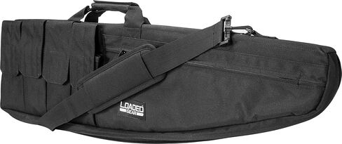 Barska BI13114 Loaded Gear RX-100 42" Tactical Padded Rifle Bag, Black in Saudi Arabia
