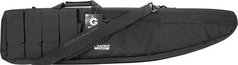 Barska BI13114 Loaded Gear RX-100 42" Tactical Padded Rifle Bag, Black in Saudi Arabia