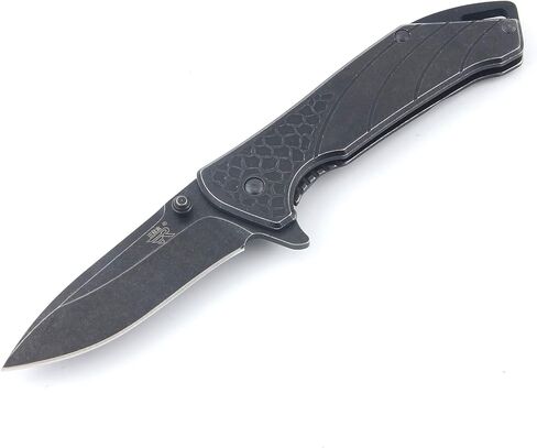 Sanremu 7089LUY 12C27 شفرة مقبض من الفولاذ المقاوم للصدأ في الهواء الطلق التخييم الصيد بقاء قطع EDC سكاكين الجيب in Kuwait