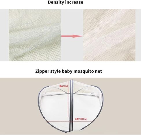 Strollers Net Breathable Full Coverage Baby Net for Baby Carriers Pushchair Pram Pushchair Canopy in Saudi Arabia