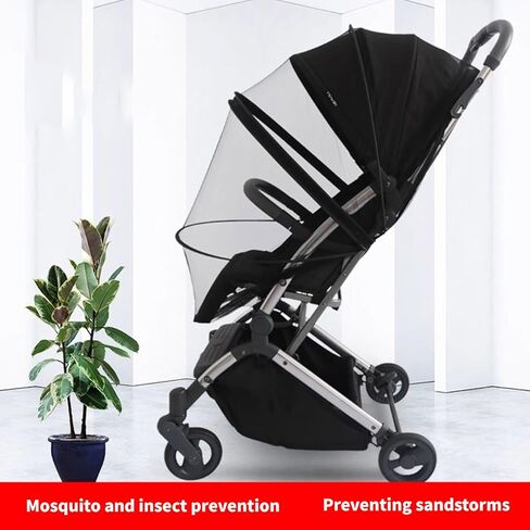 Strollers Net Breathable Full Coverage Baby Net for Baby Carriers Pushchair Pram Pushchair Canopy in Saudi Arabia
