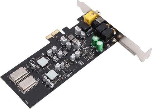 Yoidesu PCIe بطاقة الصوت محول الصوت الرقمي DAC مع ES9018K2M Sabre 32 DAC 127dB DNRfor Wins OS X لا حاجة إلى سائق in Saudi Arabia