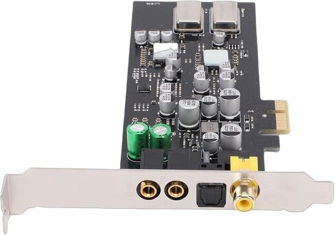 Yoidesu PCIe بطاقة الصوت محول الصوت الرقمي DAC مع ES9018K2M Sabre 32 DAC 127dB DNRfor Wins OS X لا حاجة إلى سائق in Saudi Arabia